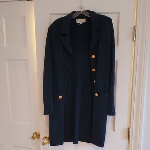 St. John Navy Coat with Gold Buttons (needs repairs)